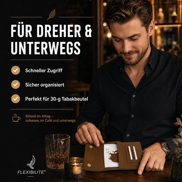 FLEXIBILITE Klassik – Tabaktasche