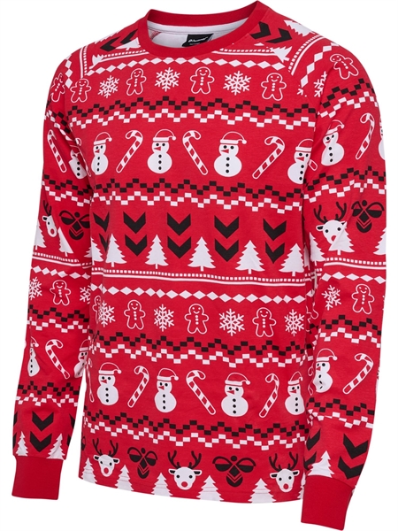 HUMMEL - Christmas Pyjama Unisex, Oberteil & Hose