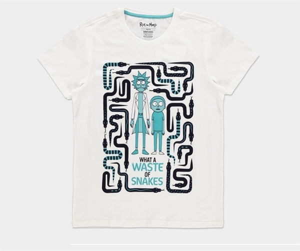 Rick & Morty - Waste of Snakes, T-Shirt