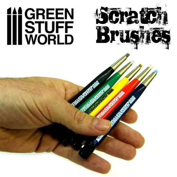 Green Stuff World - Scratching Pinselset