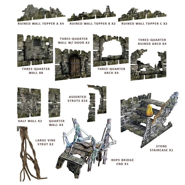 Battle Systems - Terrain: Fantasy Dungeons