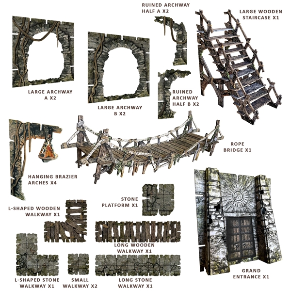 Battle Systems - Terrain: Fantasy Dungeons