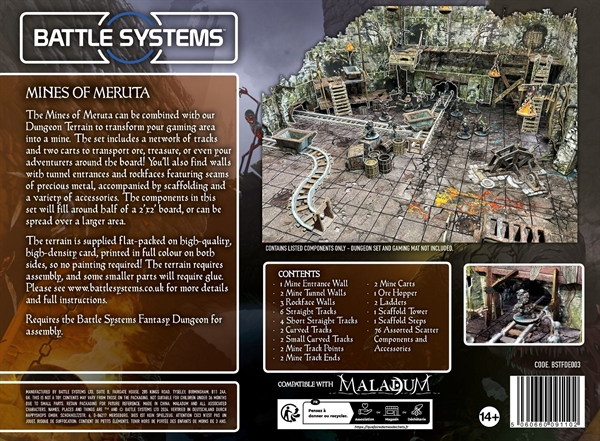 Battle Systems - Terrain: Fantasy Dungeons