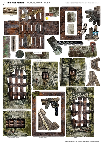 Battle Systems - Terrain: Fantasy Dungeons