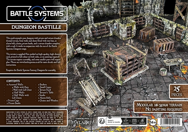 Battle Systems - Terrain: Fantasy Dungeons
