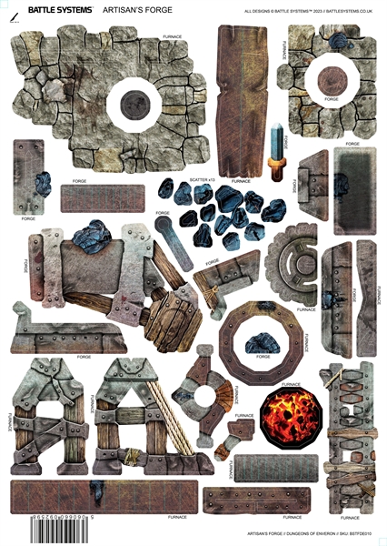 Battle Systems - Terrain: Fantasy Dungeons