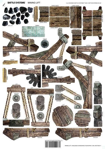 Battle Systems - Terrain: Fantasy Dungeons