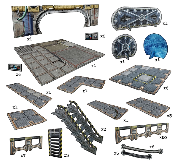 Battle Systems - Terrain: Sci-Fi