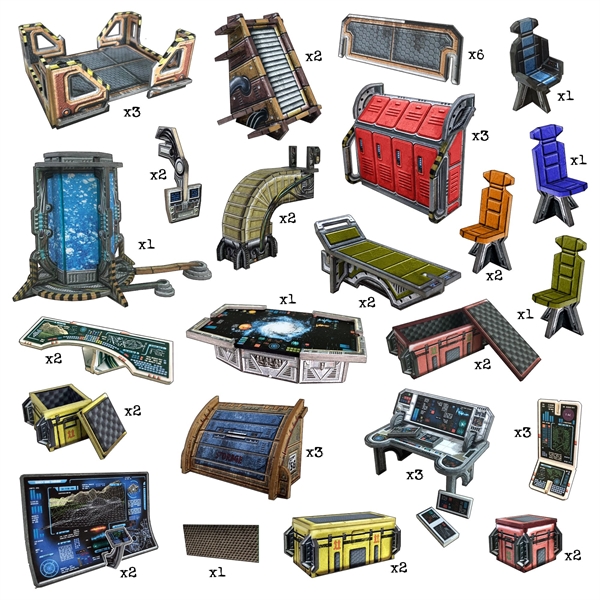 Battle Systems - Terrain: Sci-Fi