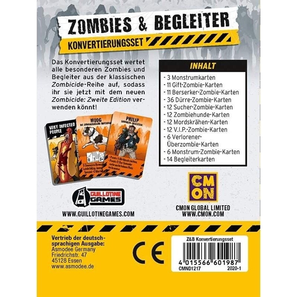 CMON - Zombicide 2. Edition (Konvertierungsset)