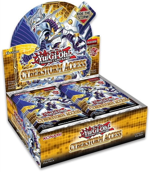 YGO - Cyberstorm Access Booster Display