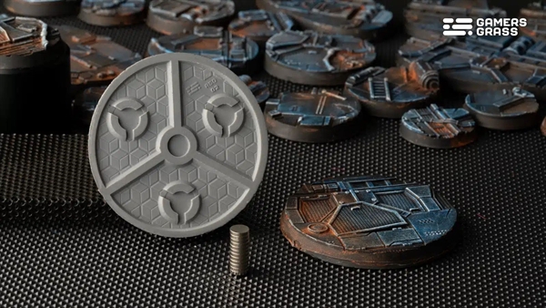 Gamers Grass - Spaceship Corridor Bases 3Stk.