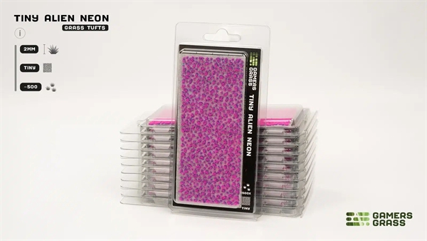 Gamers Grass - Tiny Tufts Alien Neon (2mm)