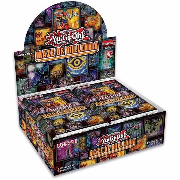 YGO - Maze of Millennia Booster Display