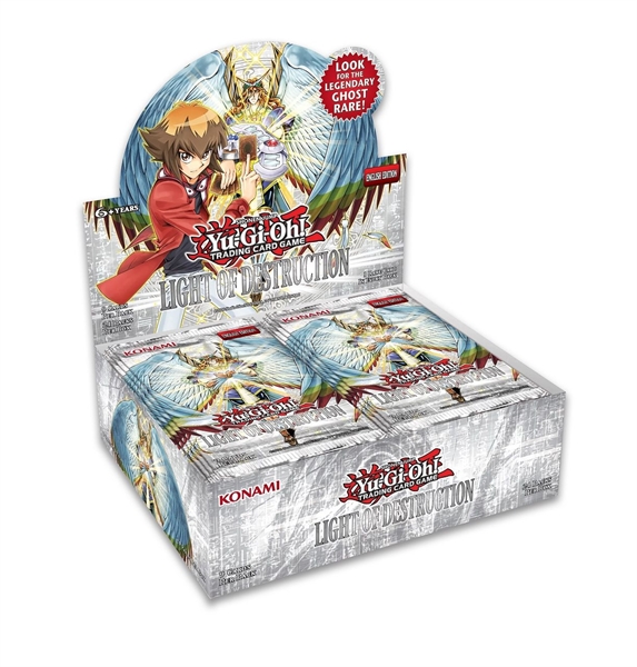YGO - Light of Destruction Reprint Booster Display