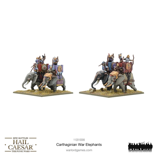 Hail Caesar EB - Carthaginian War Elephants