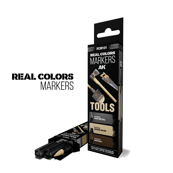 AK Real Colors - Markers Set, Tools