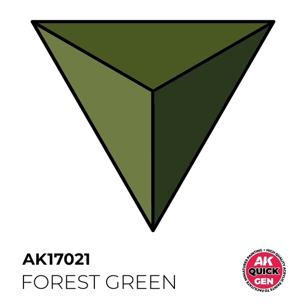 AK Quick Generation Acrylics - Forest Green