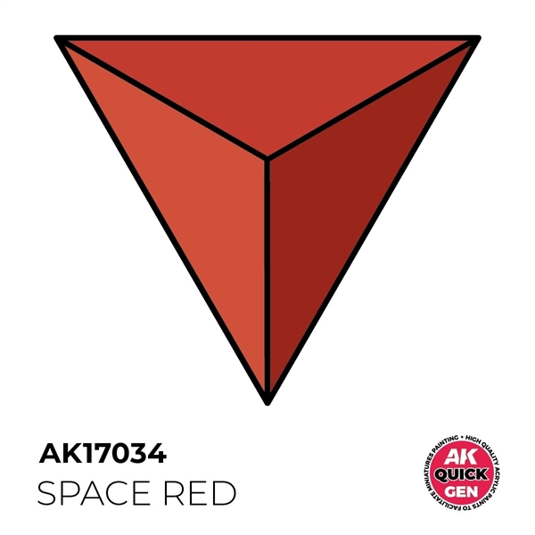 AK Quick Generation Acrylics - Space Red