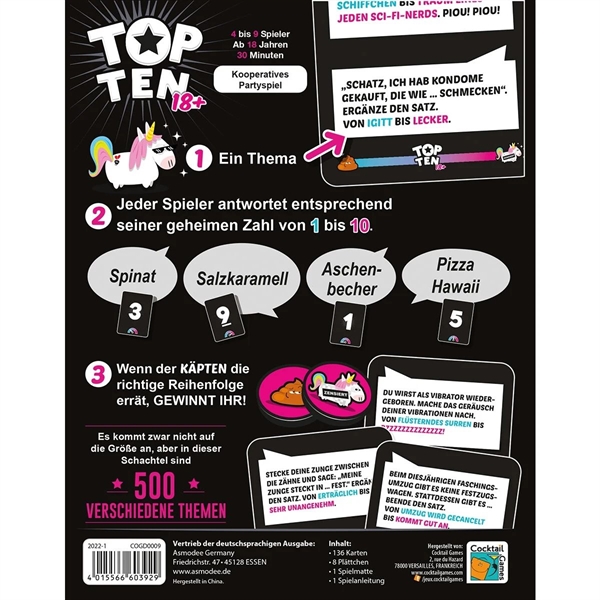 Cocktail Games - Top Ten 18+