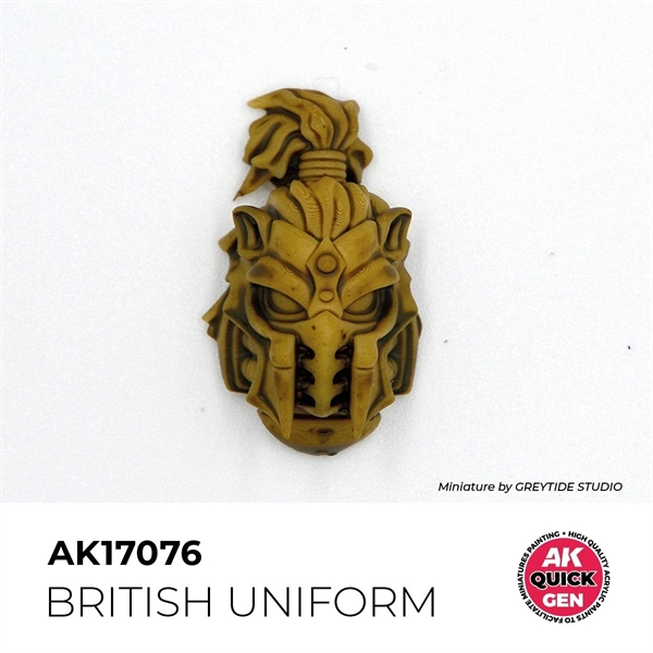 AK Quick Generation Acrylics - British Uniform