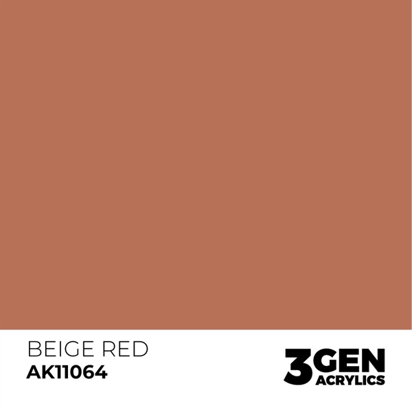 AK 3rd Generation Acrylics - Beige Red