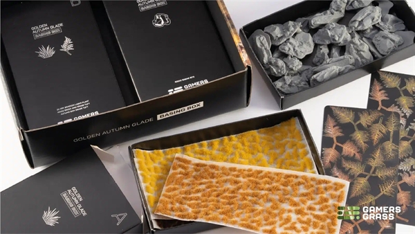 Gamers Grass - Golden Autumn Glade, Basing Box