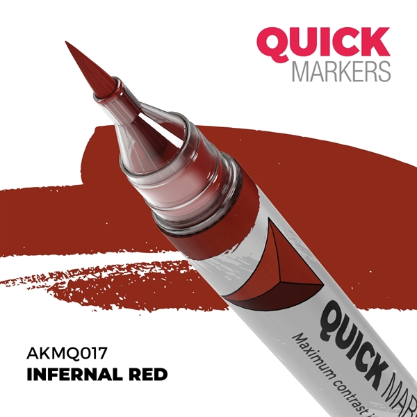 AK Quickmarker - Infernal Red