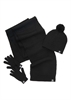 FC St. Pauli - Totenkopf, M�tze-Schal-Handschuheset