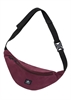 FC St. Pauli - Totenkopf organic dunkelrot, Bauchtasche