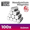 Green Stuff World - Neodym-Magnete 5x2mm