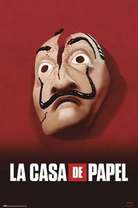 Haus des Geldes Poster Mask