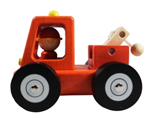 Tano - Kranwagen - Holzspielzeug f�r Kinder ab 3 Jahre