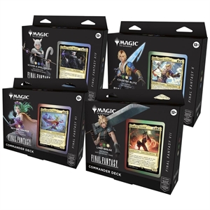 MTG - Final Fantasy Commander Deck Display