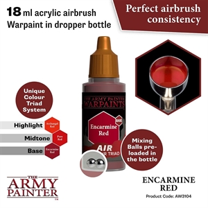 Warpaint - Air, Encarmine Red