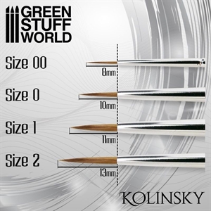 Green Stuff World - Kolinsky Pinselset