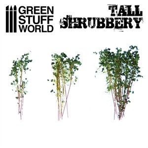 Green Stuff World - Tall Shrubs Dark Green