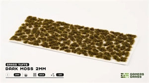 Gamers Grass - Tufts Dark Moss (2mm)
