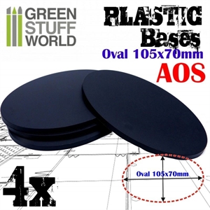 Green Stuff World - Plastik Bases Oval