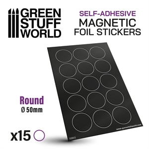 Green Stuff World - Magnetfolienaufkleber Rund