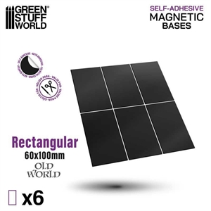 Green Stuff World - Magnetfolienaufkleber Eckig
