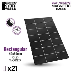Green Stuff World - Magnetfolienaufkleber Eckig