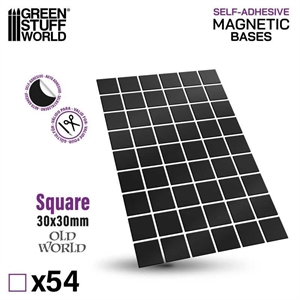 Green Stuff World - Magnetfolienaufkleber Eckig
