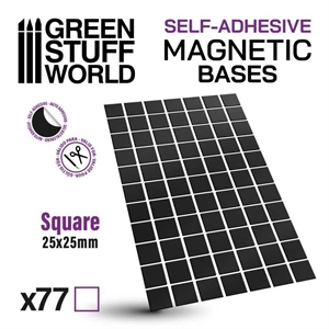 Green Stuff World - Magnetfolienaufkleber Eckig