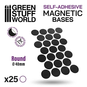 Green Stuff World - Magnetfolienaufkleber Rund