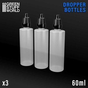 Green Stuff World - 3x Plastikflaschen