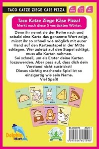 Blue Orange - Taco Katze Ziege K�se Pizza