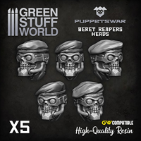 Puppetswar - Beret Reaper K�pfe