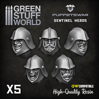 Puppetswar - Sentinel K�pfe