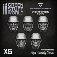Puppetswar - Sturmpioniere K�pfe